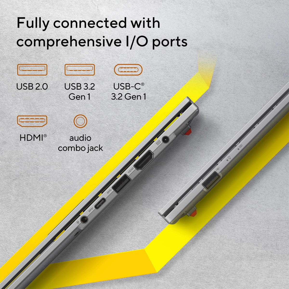 ASUS Vivobook Go 15 E1504FA-NJ715W, AMD Ryzen™ 3, 2.4 GHz, 39.6 cm (15.6), 1920 x 1080 pixels, 8 GB, 128 GB