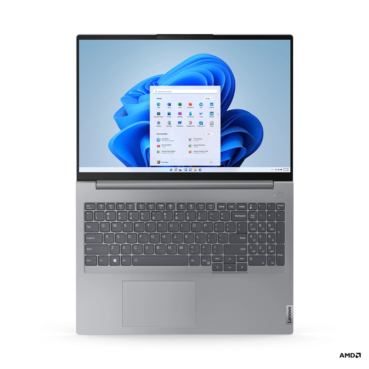 Lenovo ThinkBook 16 Gen6 (16 inch) FHD+ Notebook Computer AMD Ryzen 5 8GB RAM 256GB SSD (Arctic Grey)