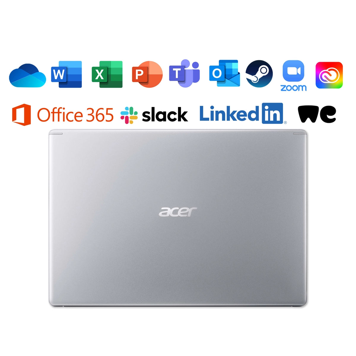 Acer Aspire 5 A515-45 15.6 Inch AMD Ryzen 5 5th Gen 8GB RAM 1024GB SSD Windows 11 Home Laptop