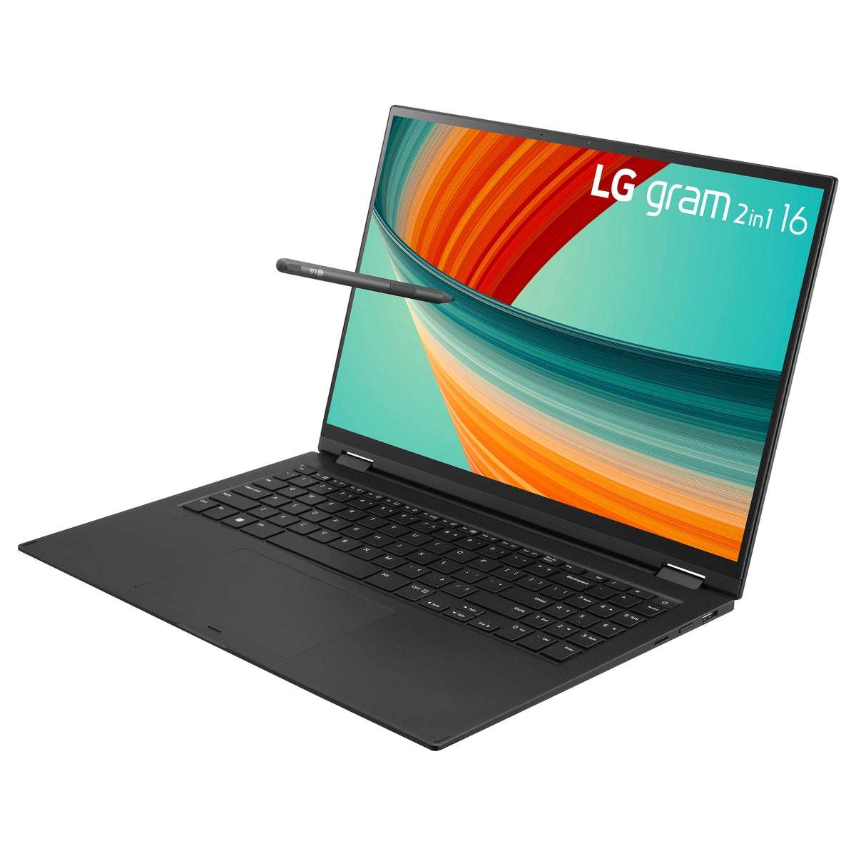 LG Gram 16T90R-K.AA78A1, Intel® Core™ i7, 40.6 cm (16), 2560 x 1600 pixels, 16 GB, 1 TB, Windows 11 Home