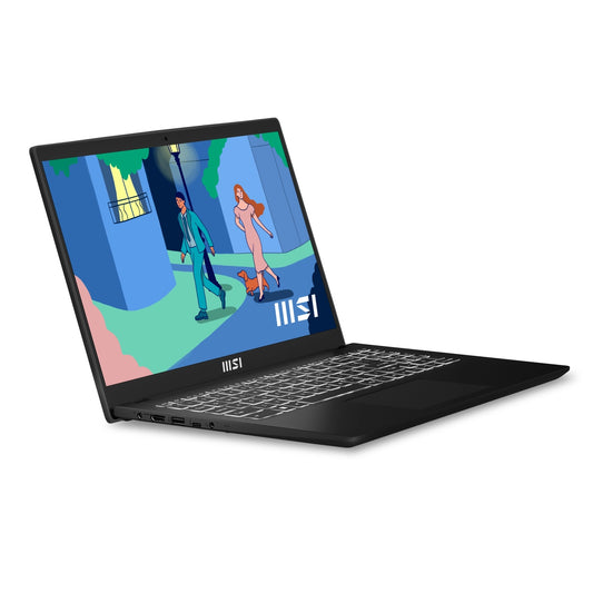 MSI Modern 15 (15.6 inch) Full HD Notebook Computer AMD Ryzen 7 8GB RAM 512GB SSD (Black)