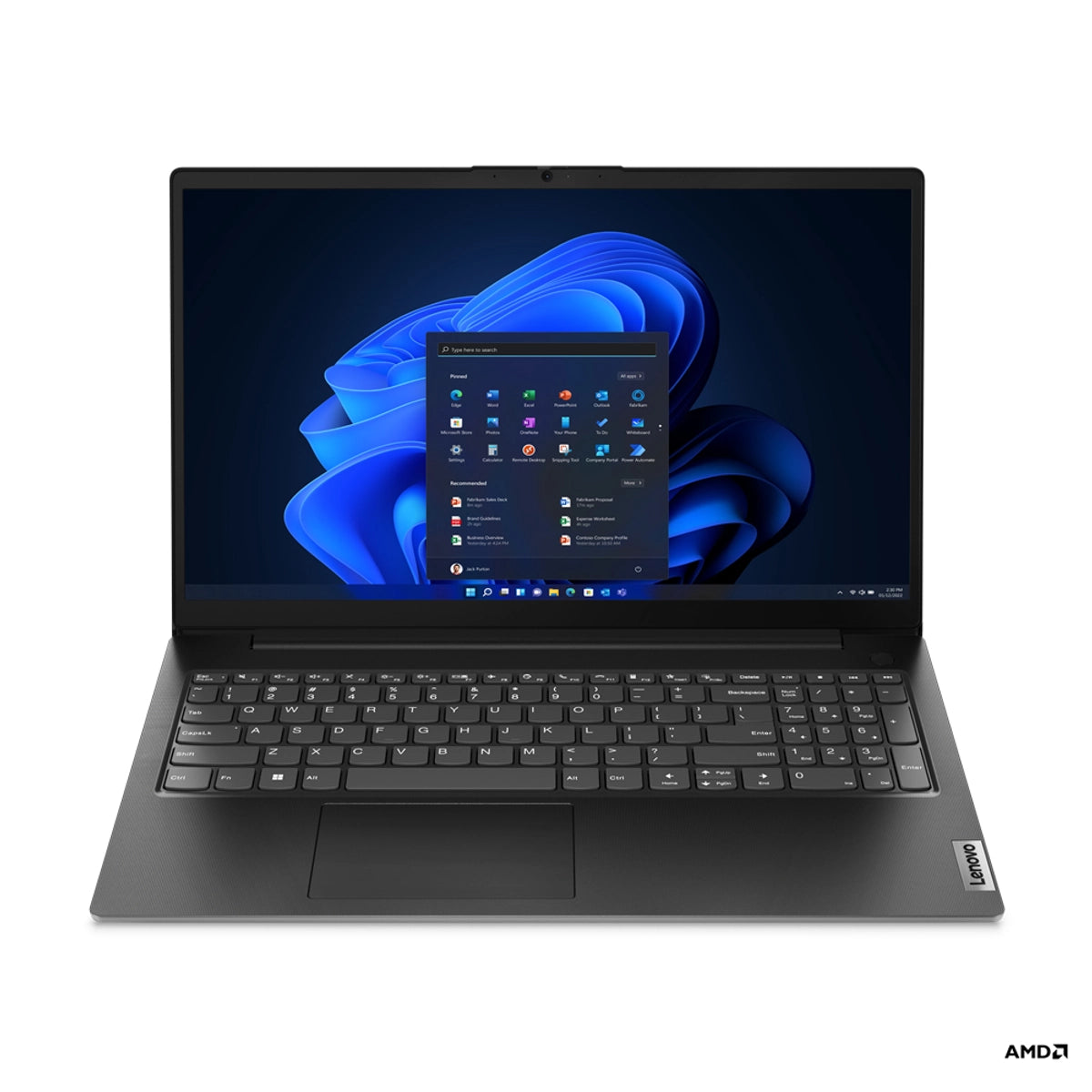 Lenovo V15 Gen4 (15.6 inch) Full HD Notebook Computer AMD Ryzen 5 8GB RAM 512GB SSD (Business Black)