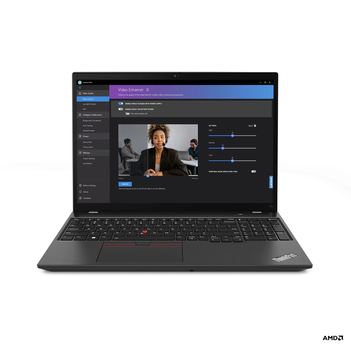 Lenovo ThinkPad T14 Gen4 (14 inch) FHD+ Notebook Computer AMD Ryzen 5 16GB RAM 512GB SSD (Thunder Black)