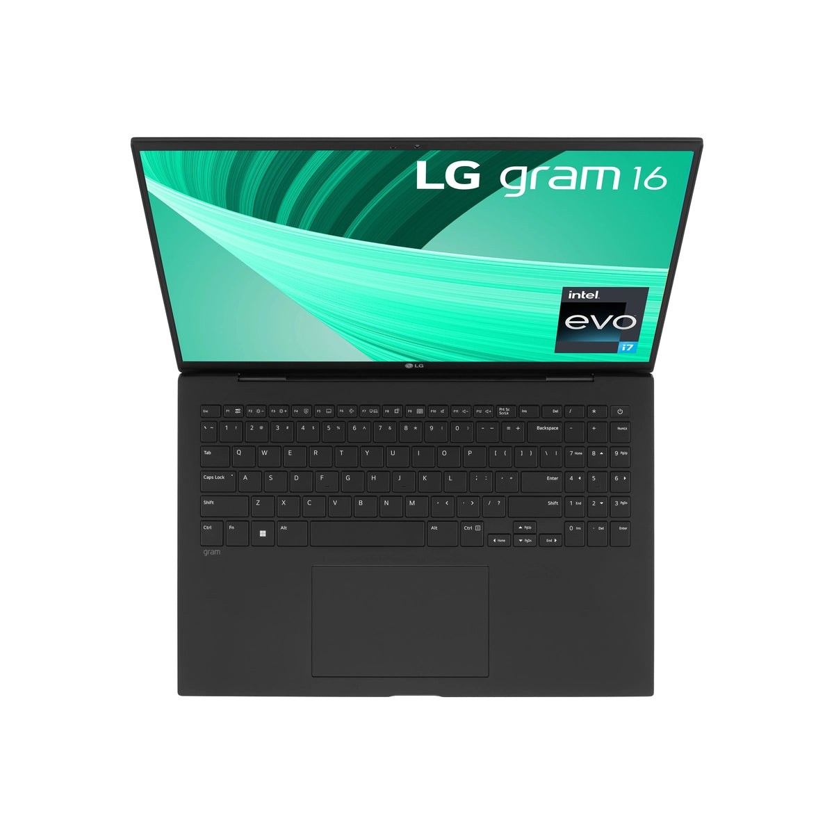 LG Gram 16 16Z90R-K.AD78A1, Intel® Core™ i7, 40.6 cm (16), 2560 x 1600 pixels, 32 GB, 1 TB, Windows 11 Home