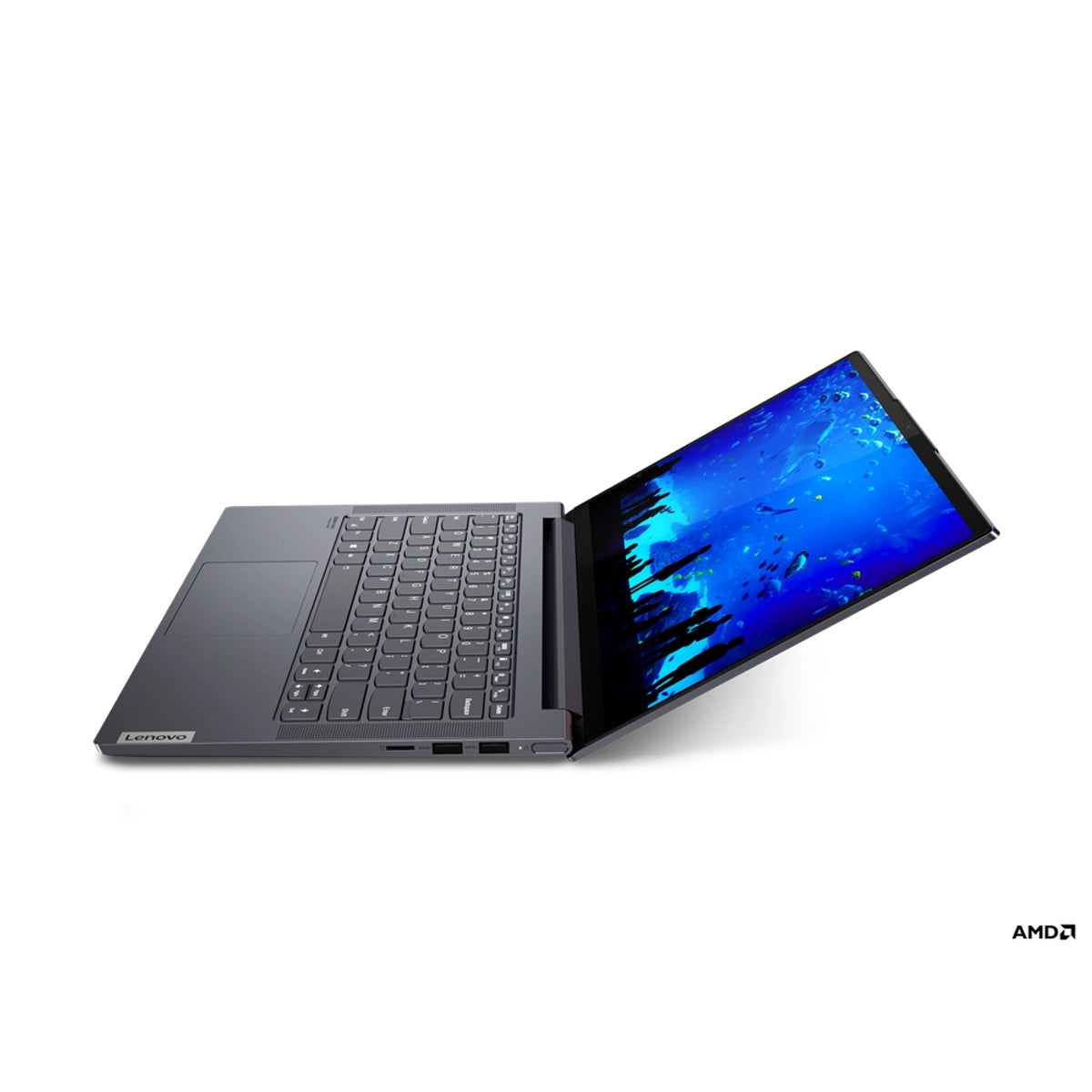 Lenovo Yoga Slim 7 (14 inch) Full HD Notebook Computer AMD Ryzen 5 8GB RAM 256GB SSD (Slate Grey)