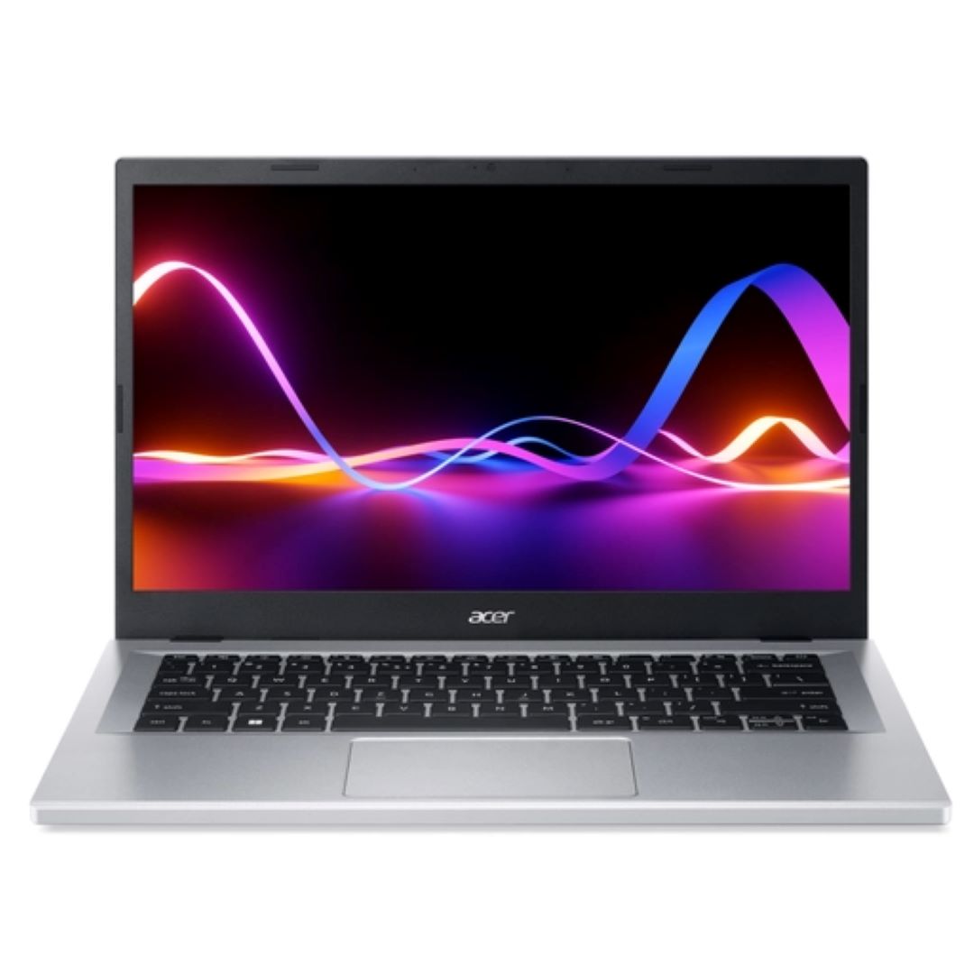 Acer Aspire 3 A314-23P Traditional Notebook - AMD Ryzen 7320U, 8GB, 128GB SSD, Integrated Graphics, 14 FHD, Windows 11, Silver, AMD Ryzen™ 3, 2.4 GHz, 35.6 cm (14), 1920 x 1080 pixels, 8 GB, 128 GB