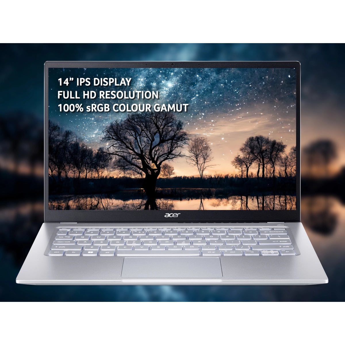 Acer Swift Go (14 inch) Full HD Notebook Computer AMD Ryzen 5 8GB RAM 512GB SSD