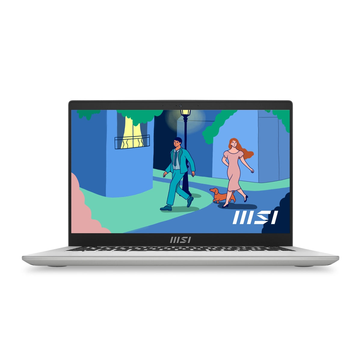 MSI Modern 14 (14 inch) Full HD Notebook Computer Intel Core i5 8GB RAM 512GB SSD (Urban Silver)