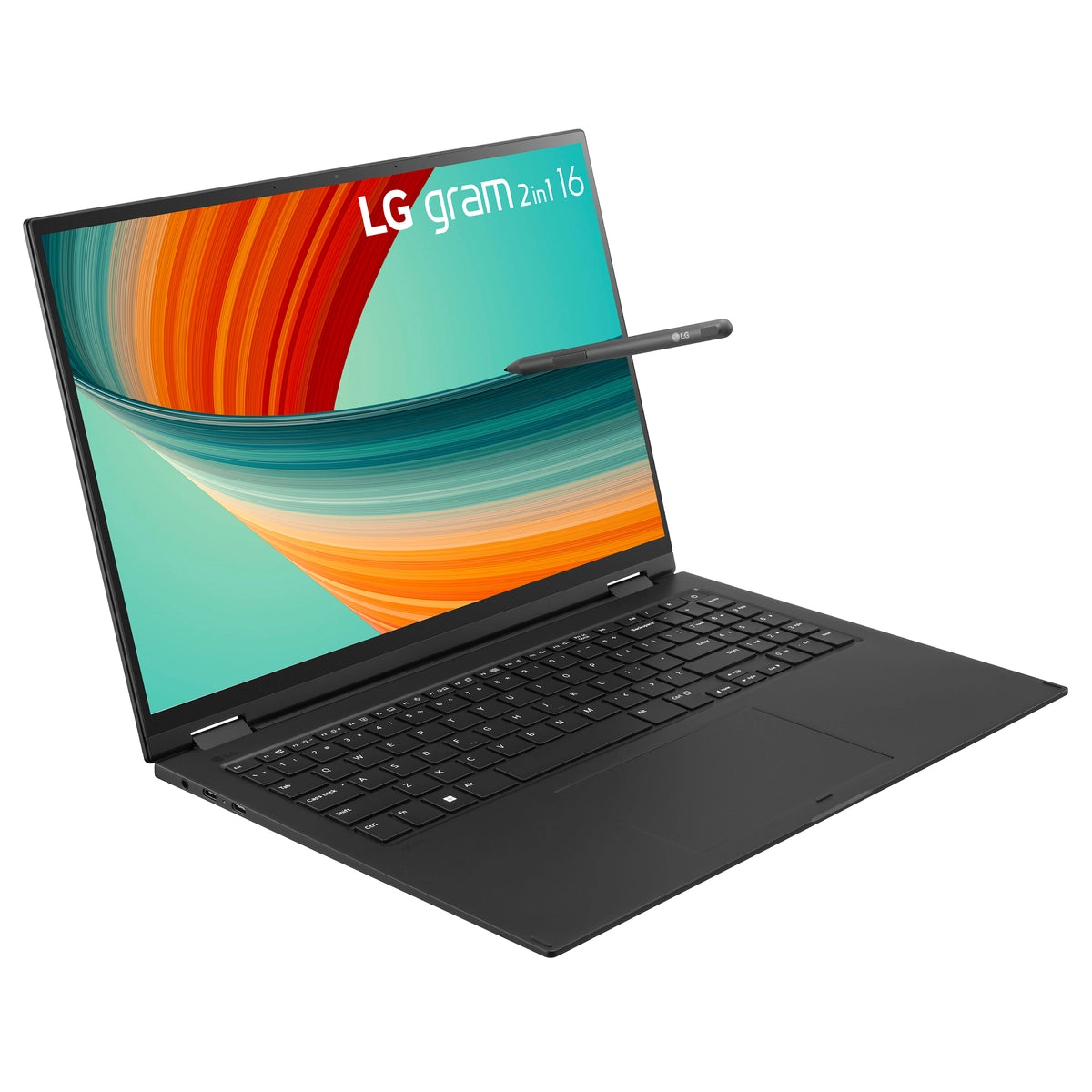 LG Gram 16T90R-K.AA78A1, Intel® Core™ i7, 40.6 cm (16), 2560 x 1600 pixels, 16 GB, 1 TB, Windows 11 Home