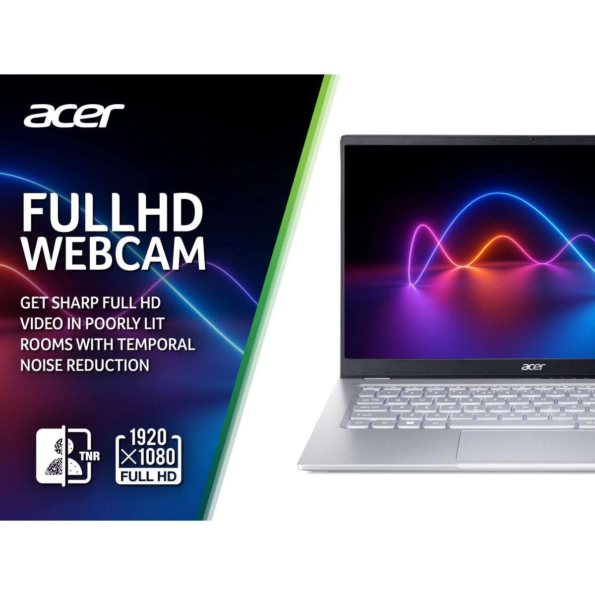 Acer Swift Go (14 inch) Full HD Notebook Computer AMD Ryzen 5 8GB RAM 512GB SSD