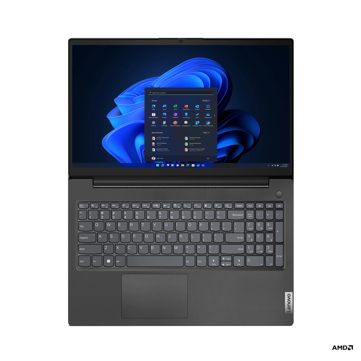 Lenovo V15 Gen4 (15.6 inch) Full HD Notebook Computer AMD Ryzen 5 8GB RAM 512GB SSD (Business Black)