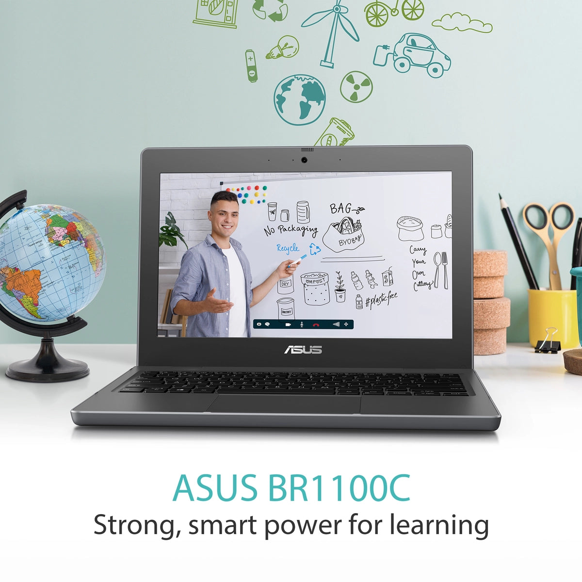 ASUS BR1100C-C1XA-3Y, Intel® Celeron® N, 1.1 GHz, 29.5 cm (11.6), 1366 x 768 pixels, 4 GB, 128 GB