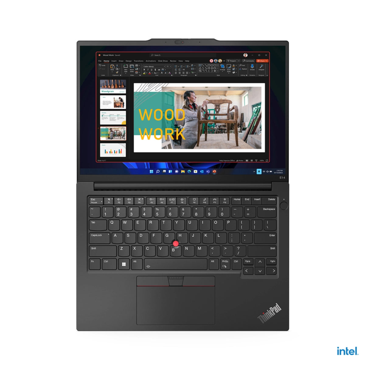 Lenovo ThinkPad E14 Gen5 (14 inch) FHD+ Notebook Computer Intel Core i5 8GB RAM 512GB SSD (Graphite Black)